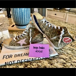 🖤🐅 Golden Goose Leopard Francy